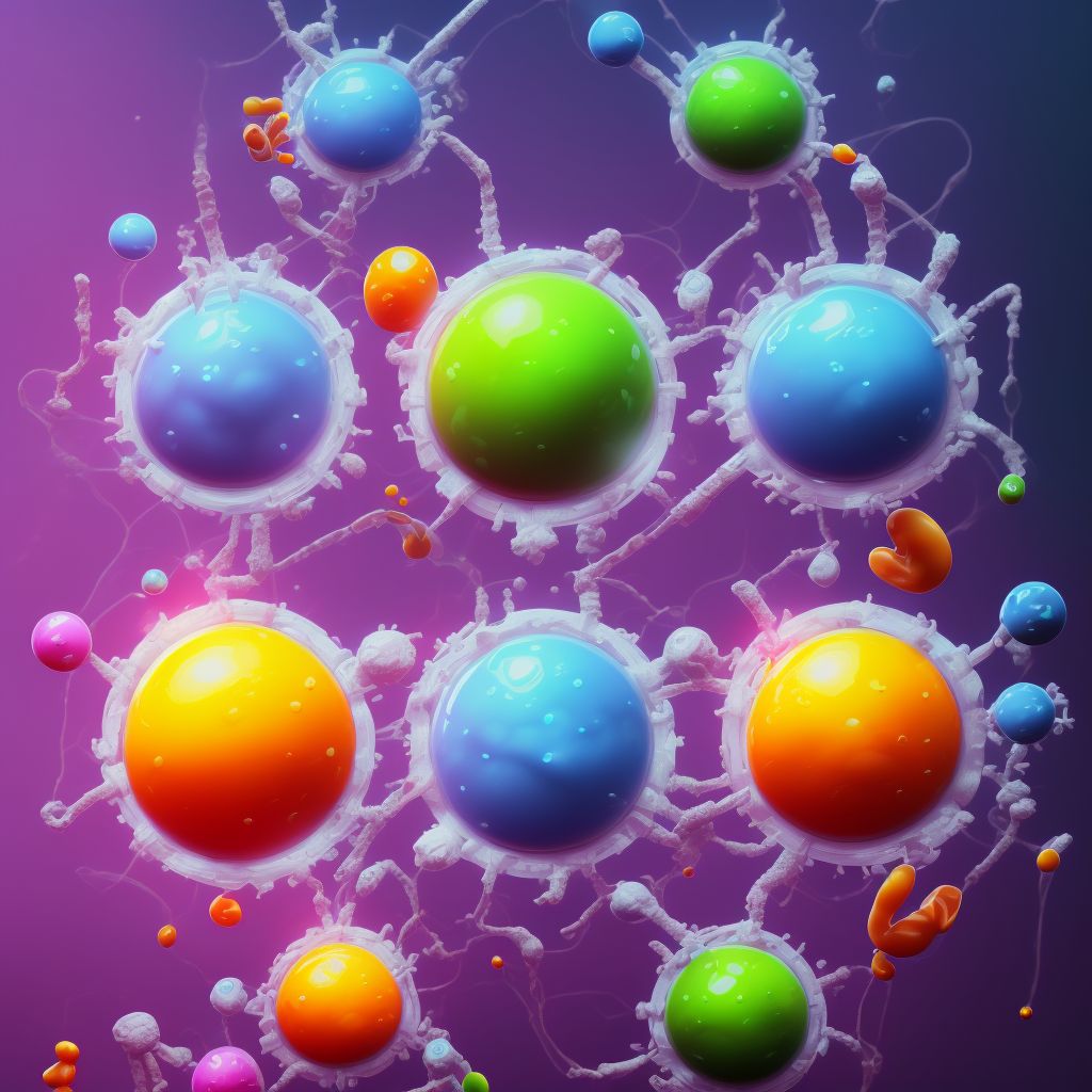 Poisoning by, adverse effect of and underdosing of tetracyclines digital illustration