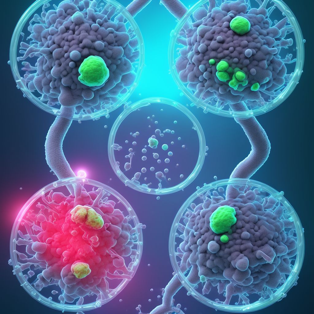 Adverse effect of antifungal antibiotics, systemically used digital illustration