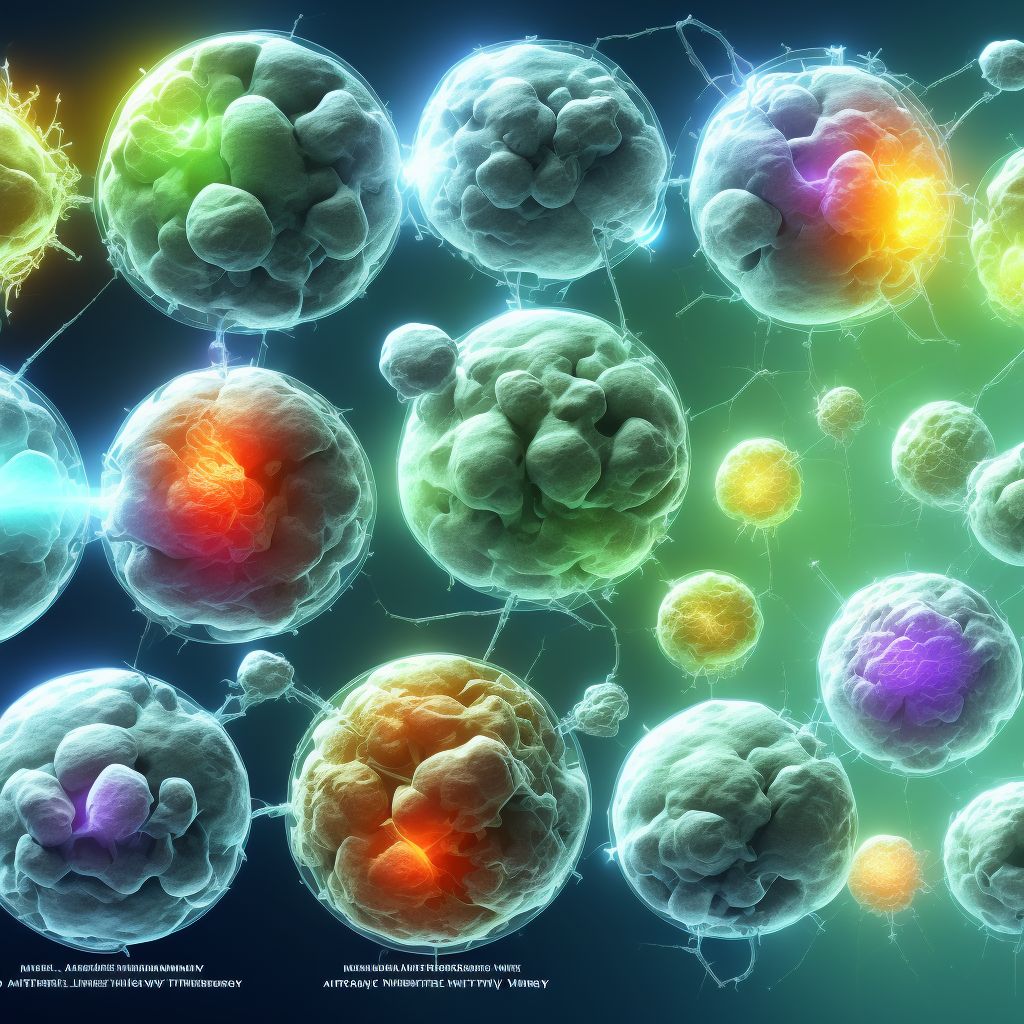 Adverse effect of other drug primarily affecting the autonomic nervous system digital illustration