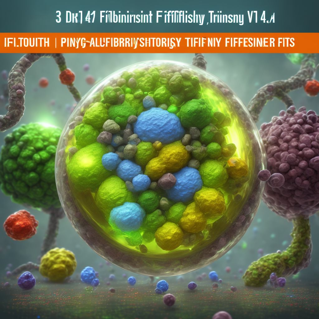 Poisoning by other fibrinolysis-affecting drugs, accidental (unintentional) digital illustration