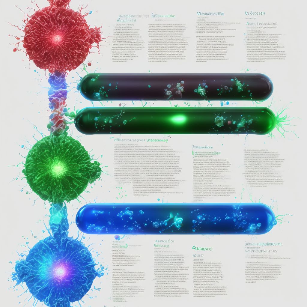 Adverse effect of antivaricose drugs, including sclerosing agents digital illustration