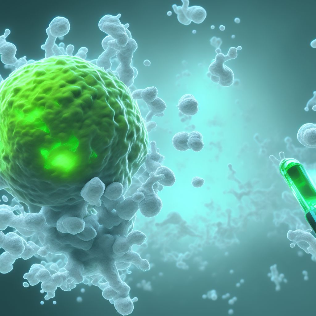 Poisoning by, adverse effect of and underdosing of histamine H2-receptor blockers digital illustration