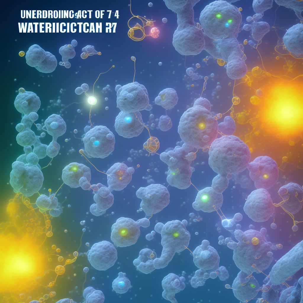 Underdosing of electrolytic, caloric and water-balance agents digital illustration