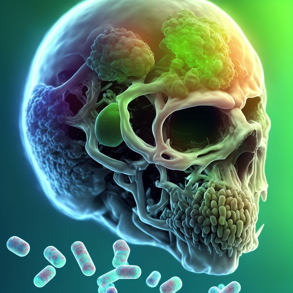 Poisoning by, adverse effect of and underdosing of bacterial vaccines digital illustration