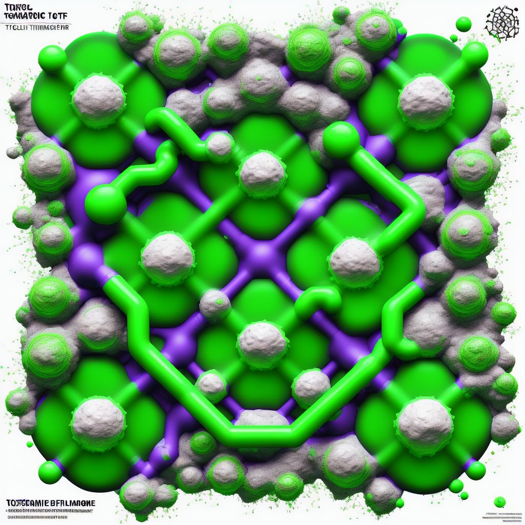 Toxic effect of homologues of benzene, intentional self-harm digital illustration