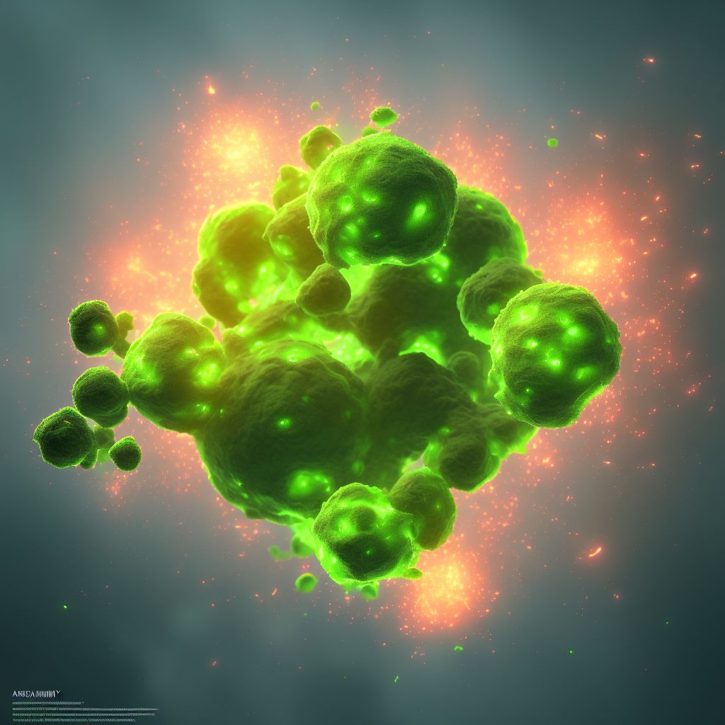 Toxic effect of arsenic and its compounds digital illustration