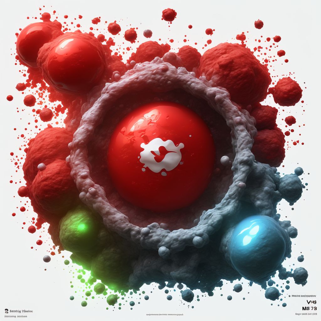 Other serum reaction due to administration of blood and blood products digital illustration