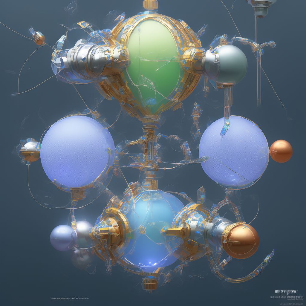 Breakdown (mechanical) of balloon (counterpulsation) device digital illustration