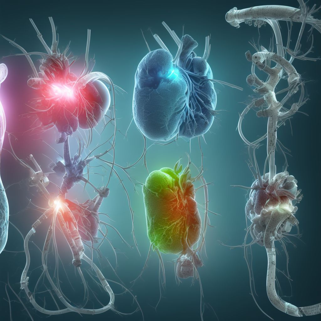 Leakage of unspecified cardiac and vascular devices and implants digital illustration