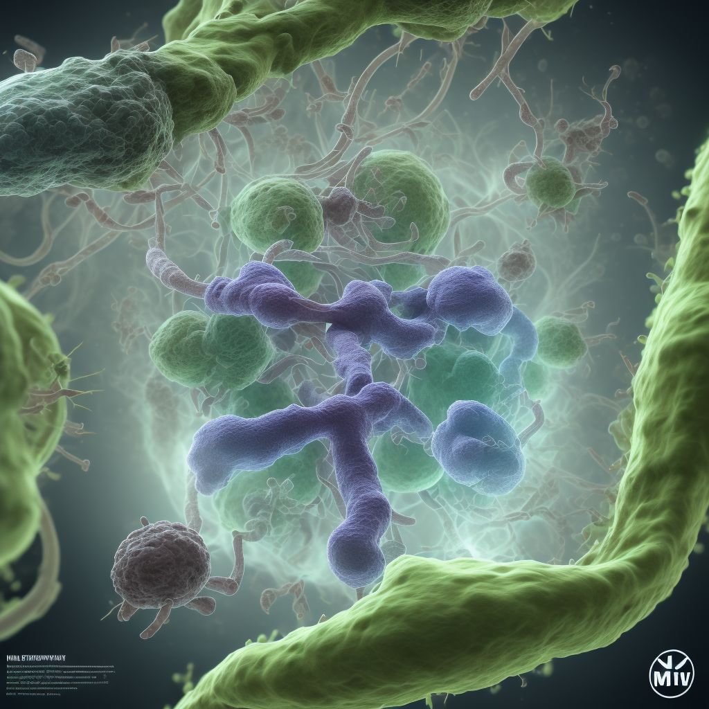 Infection and inflammatory reaction due to indwelling ureteral stent digital illustration