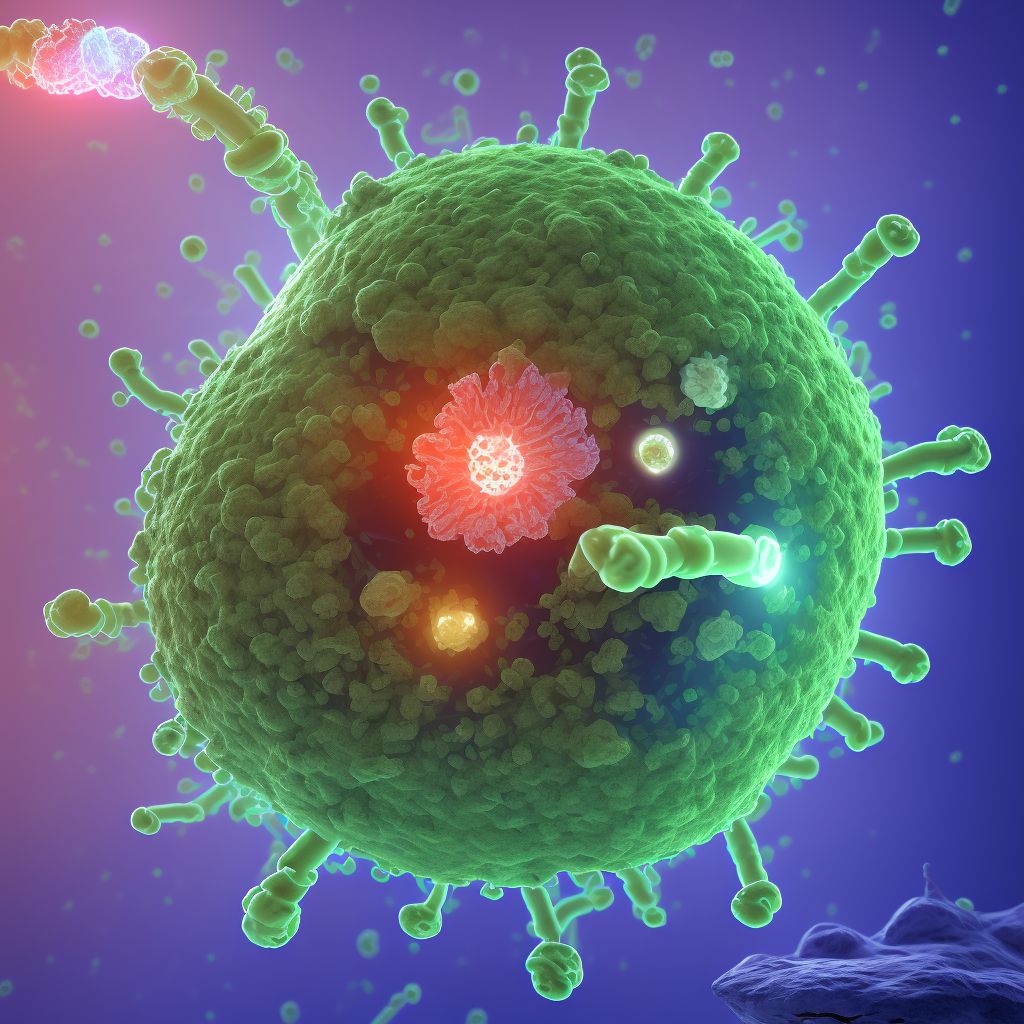 Infection and inflammatory reaction due to other urinary stents digital illustration