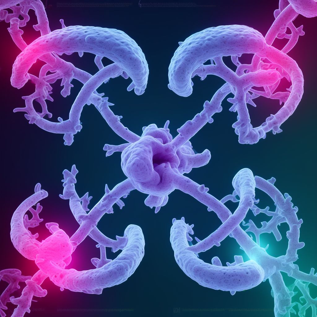 Leakage of ventricular intracranial (communicating) shunt digital illustration