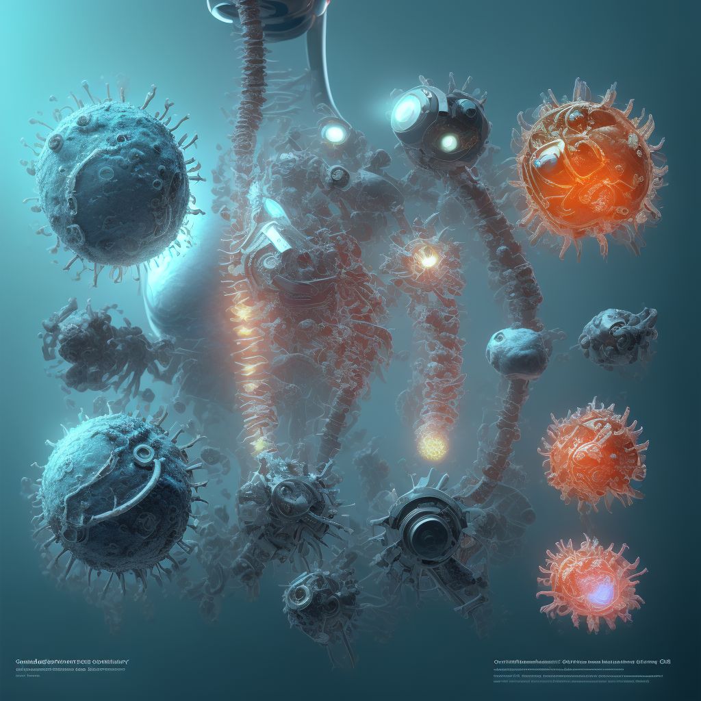 Other mechanical complication of other gastrointestinal prosthetic devices, implants and grafts digital illustration