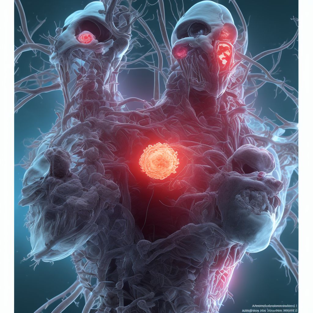 Infection and inflammatory reaction due to other internal prosthetic devices, implants and grafts digital illustration