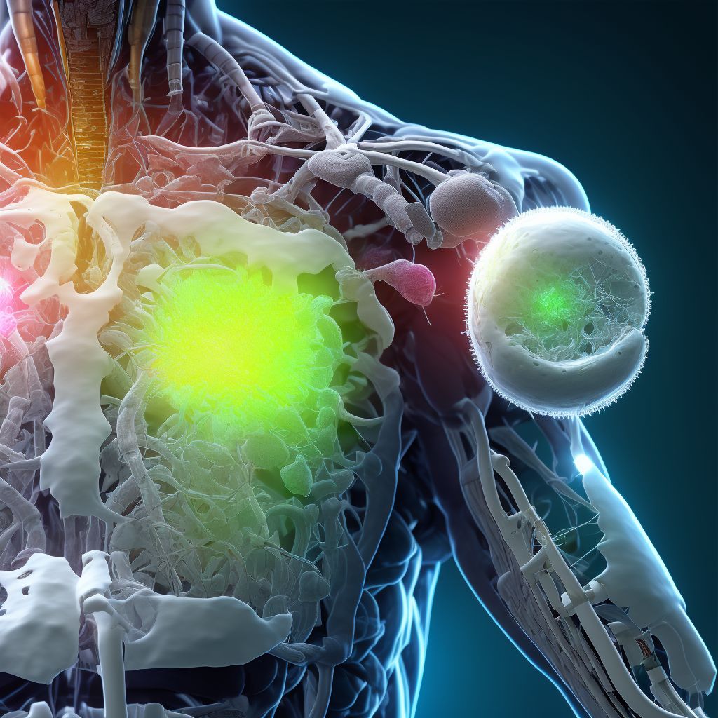 Embolism due to internal prosthetic devices, implants and grafts, not elsewhere classified digital illustration