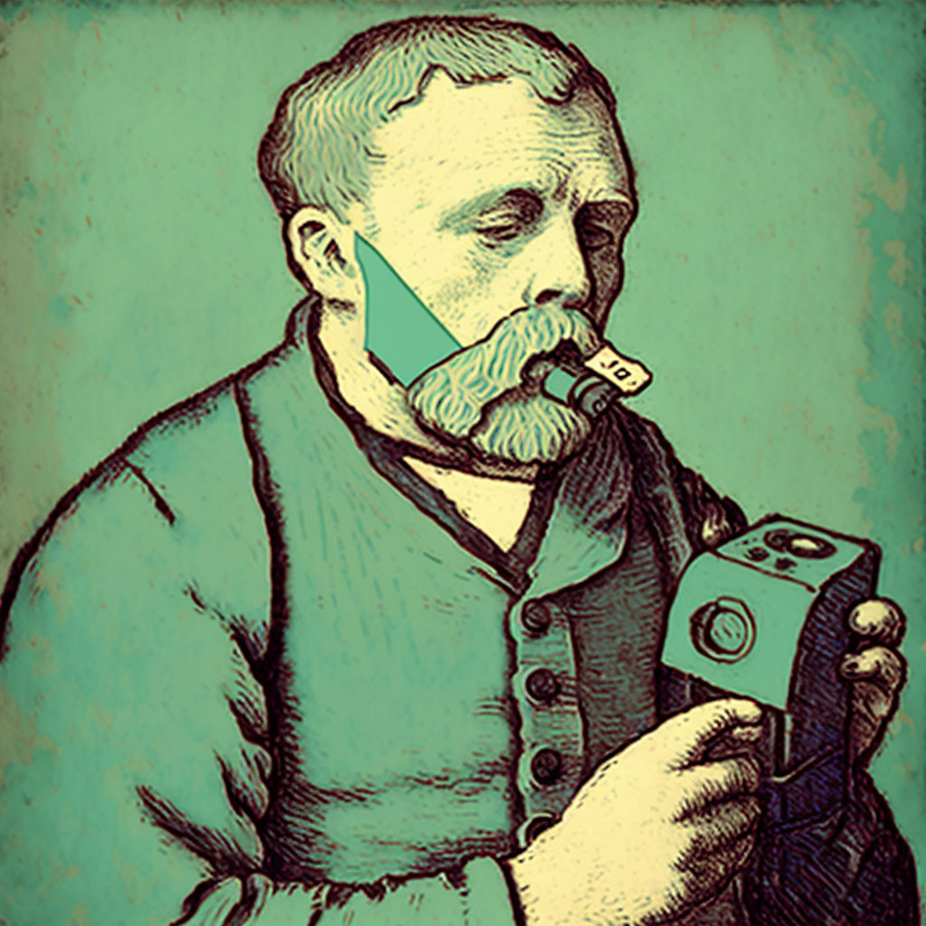 Unspecified asthma, uncomplicated digital illustration