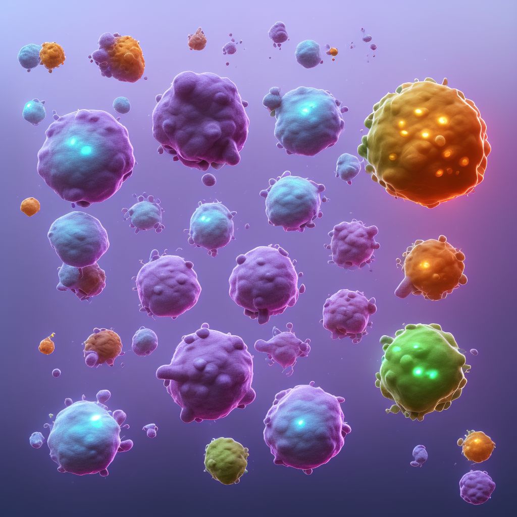 Shigellosis, unspecified digital illustration