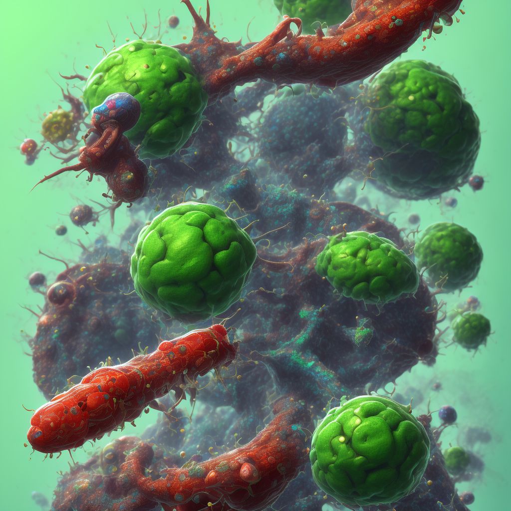 Balantidiasis digital illustration