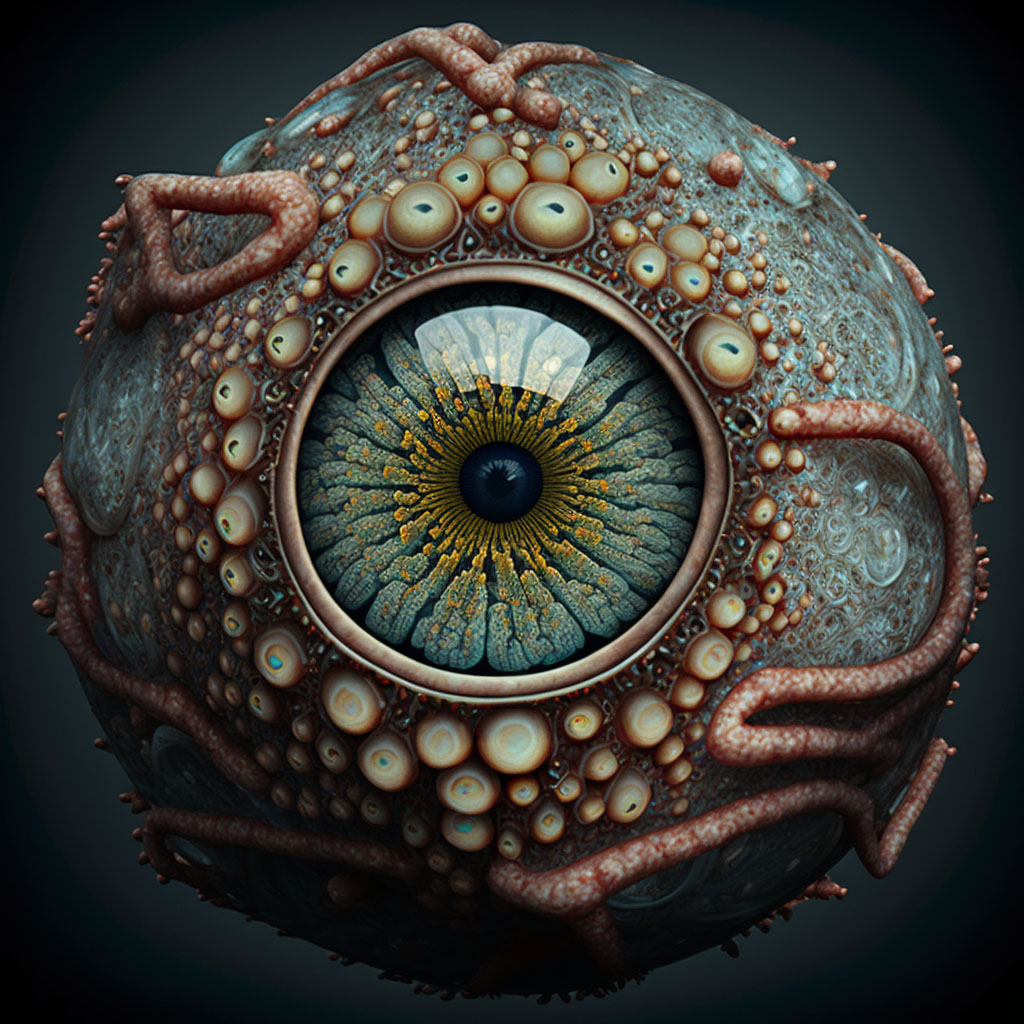 Cyclosporiasis digital illustration