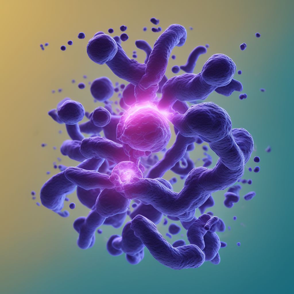 Acute gastroenteropathy due to Norwalk agent digital illustration