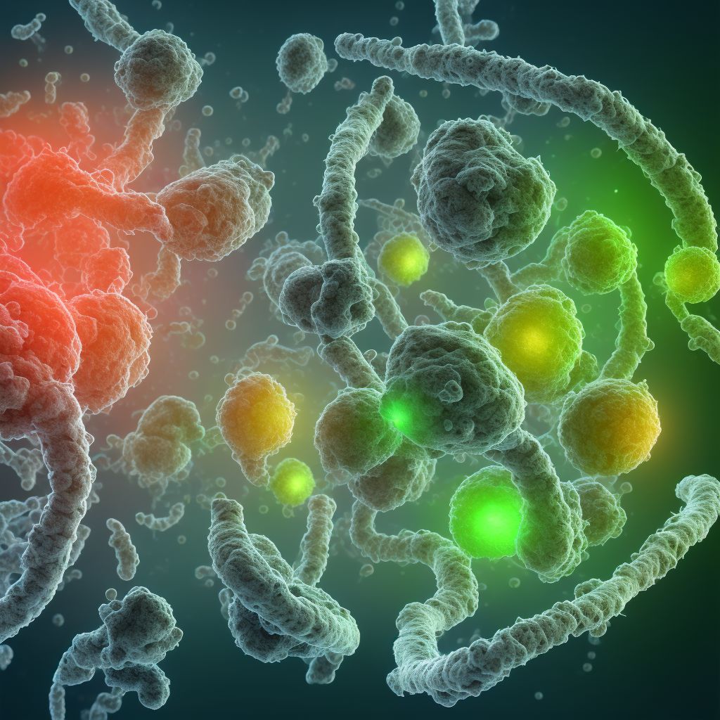 Viral intestinal infection, unspecified digital illustration