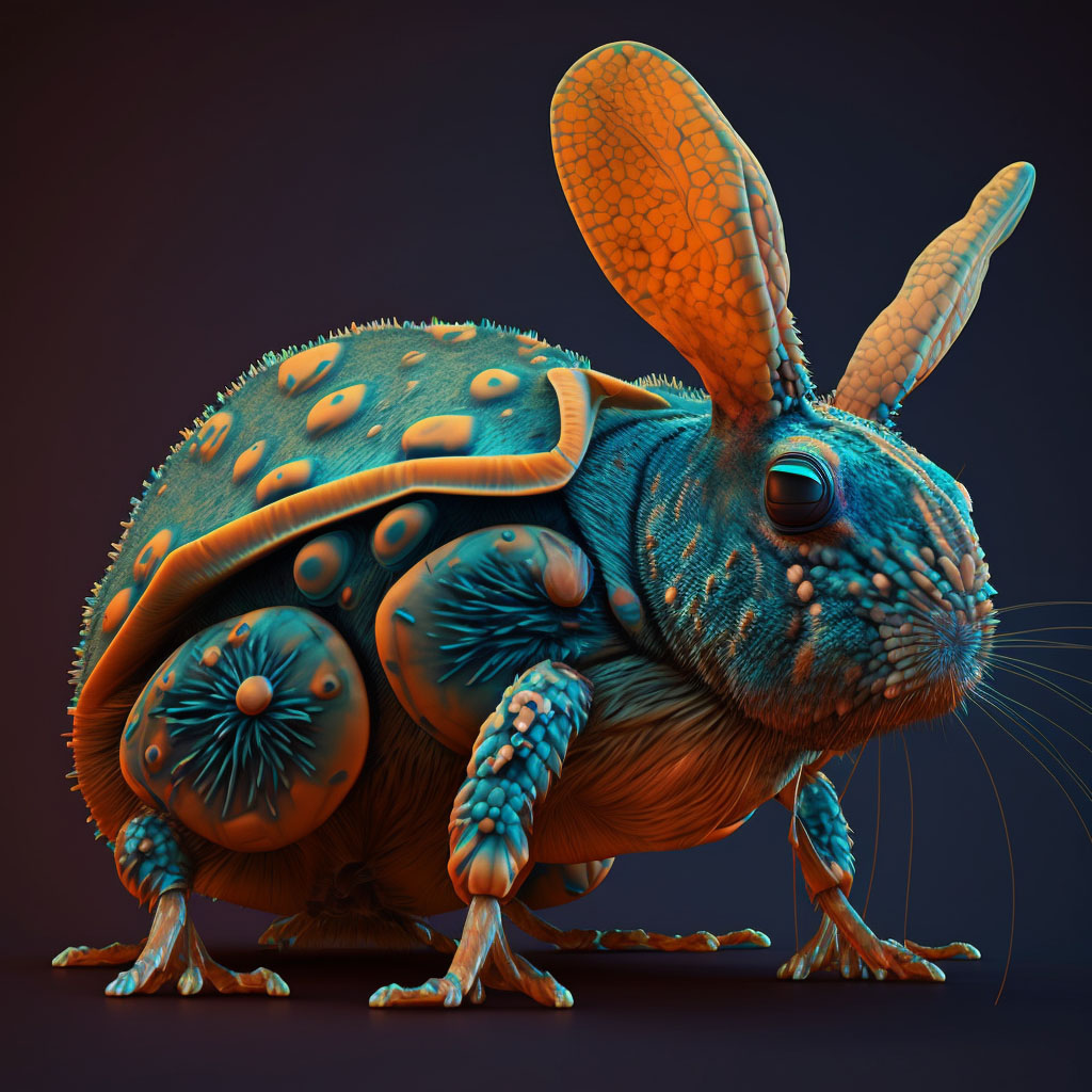 Ulceroglandular tularemia digital illustration