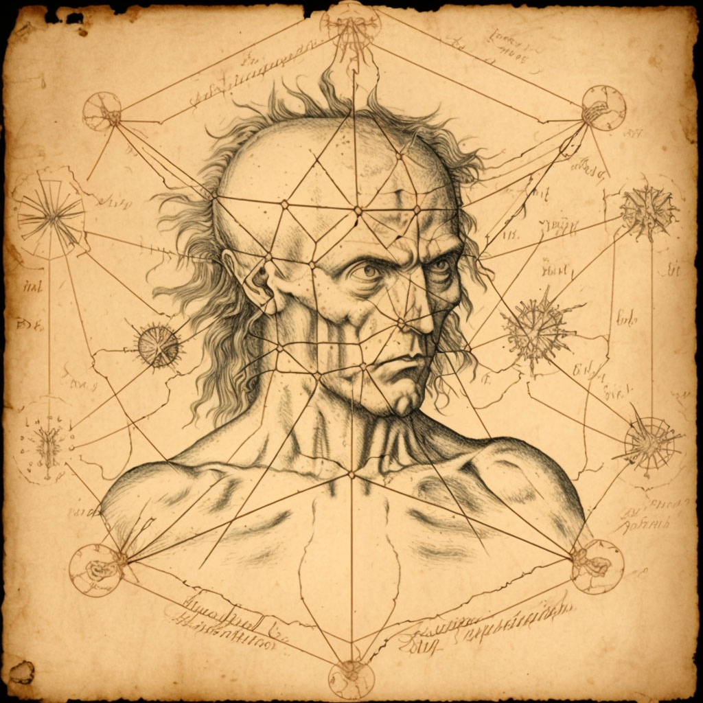 Cutaneous anthrax digital illustration