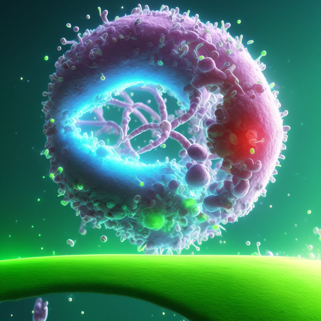 Spirillosis digital illustration