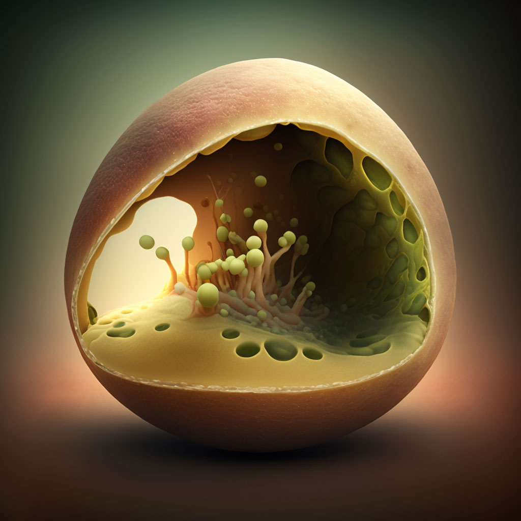 Pasteurellosis digital illustration