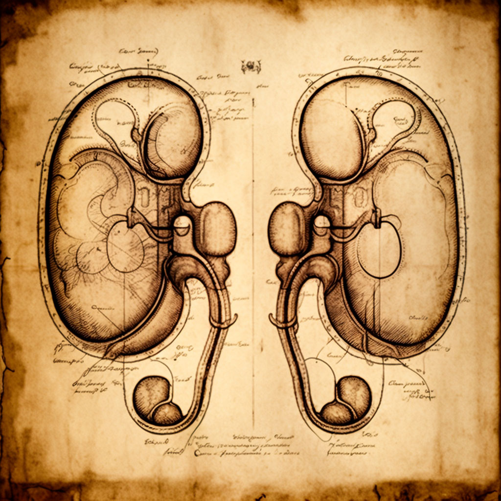 Waterhouse-Friderichsen syndrome digital illustration