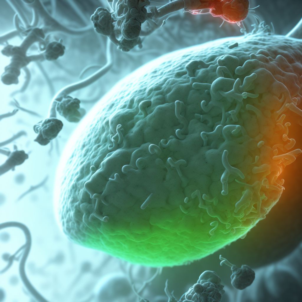Sepsis due to Escherichia coli [E. coli] digital illustration