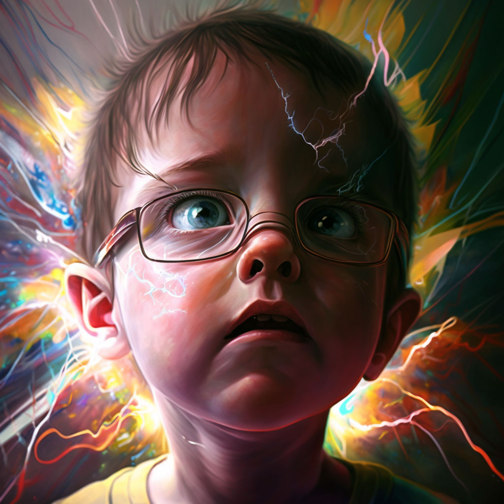 Metachromatic leukodystrophy digital illustration