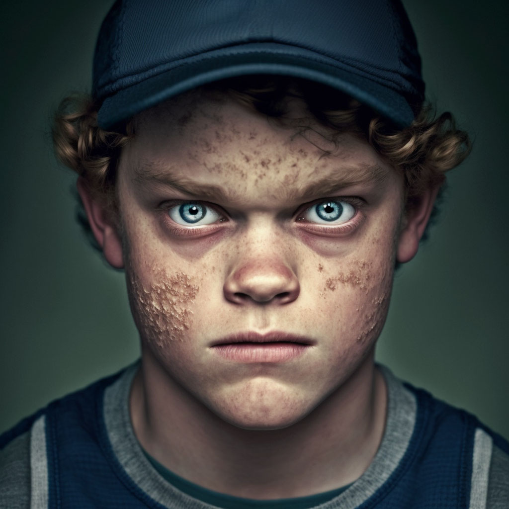 Hurler's syndrome digital illustration