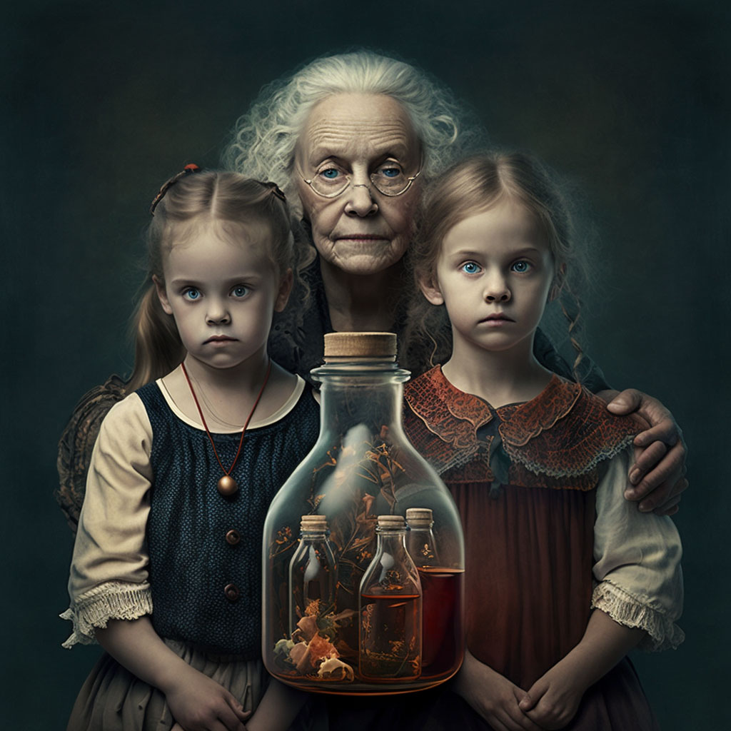 Familial hypophosphatemia digital illustration