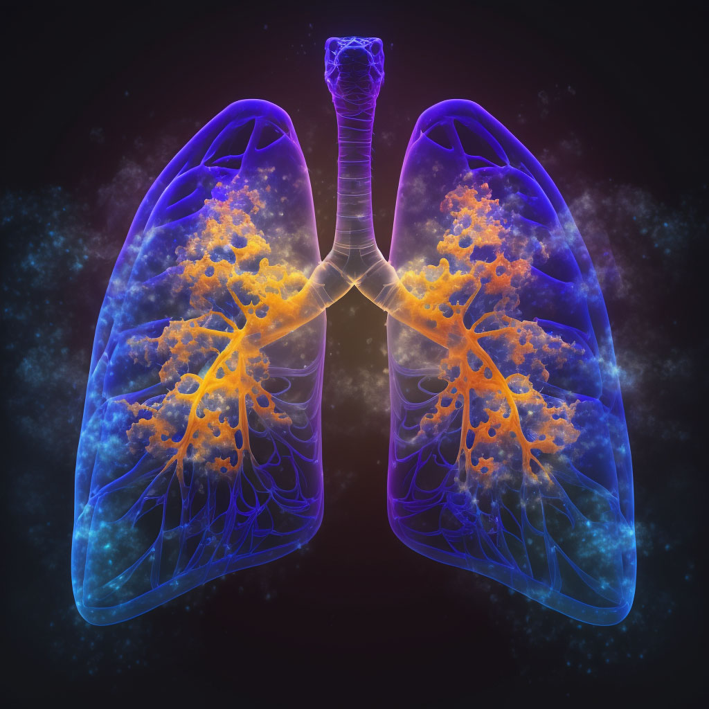 Cystic fibrosis with other intestinal manifestations digital illustration