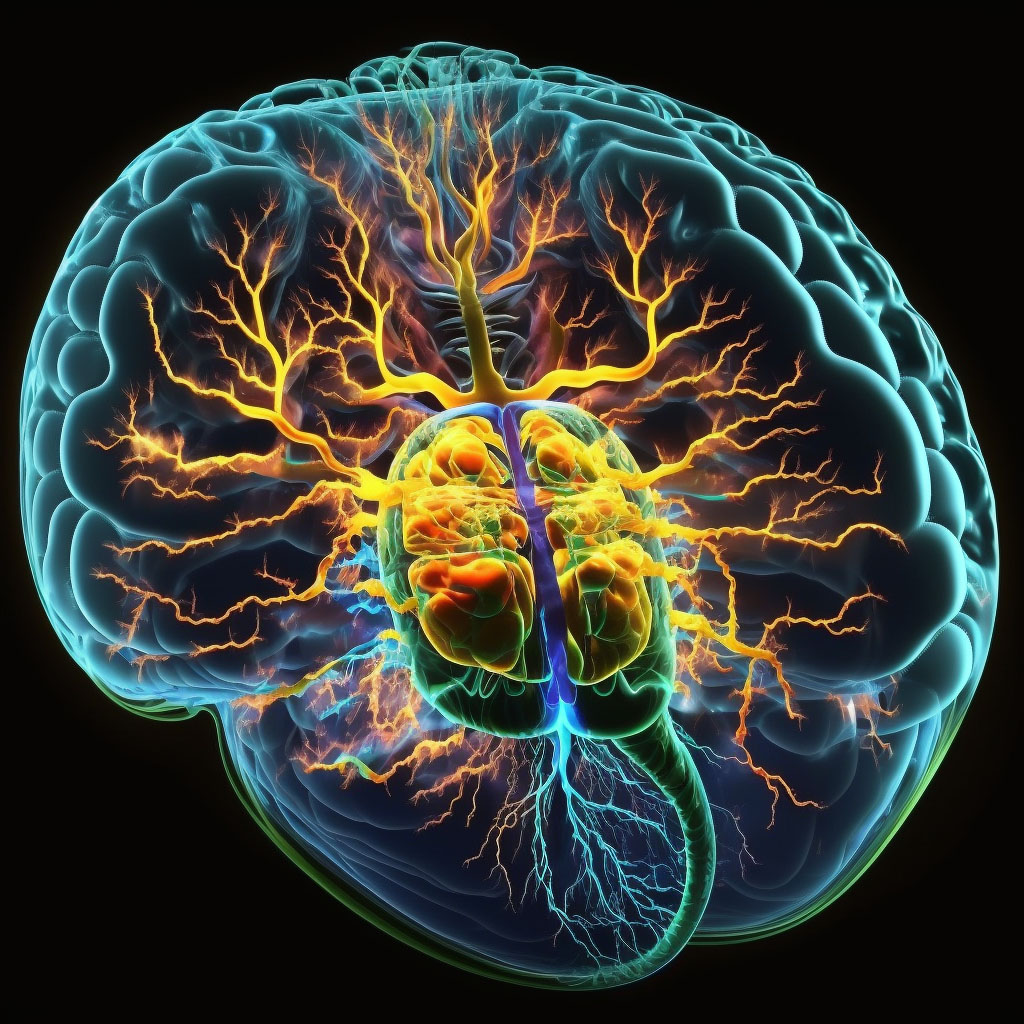 MELAS syndrome digital illustration