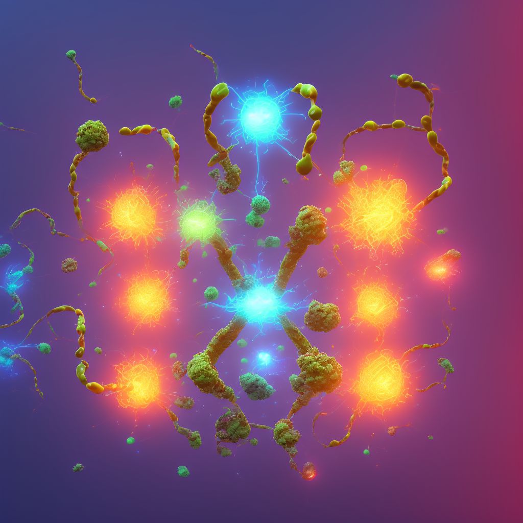Personality change due to known physiological condition digital illustration