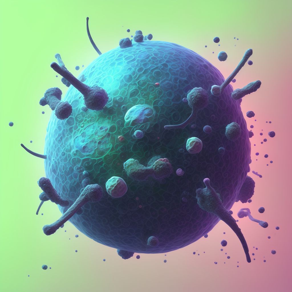 Myoclonus digital illustration