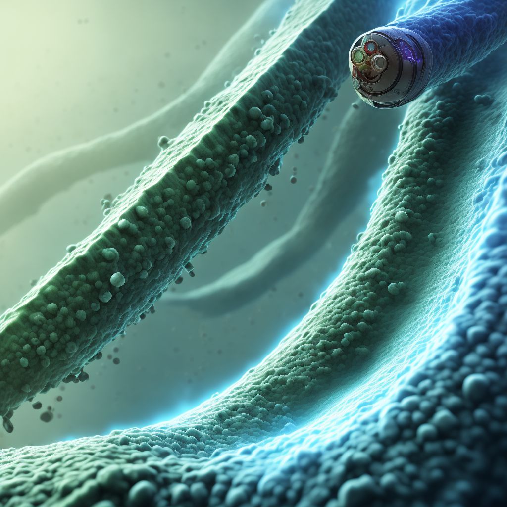 Cholera due to Vibrio cholerae 01, biovar eltor digital illustration