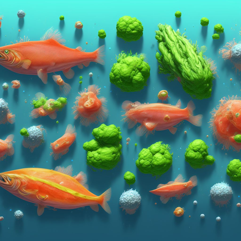 Salmonella with other localized infection digital illustration