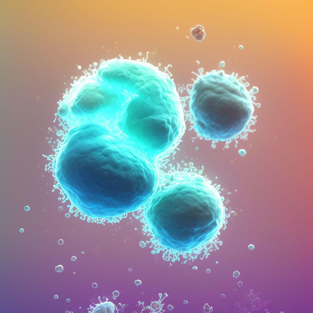 Shigellosis due to Shigella dysenteriae digital illustration