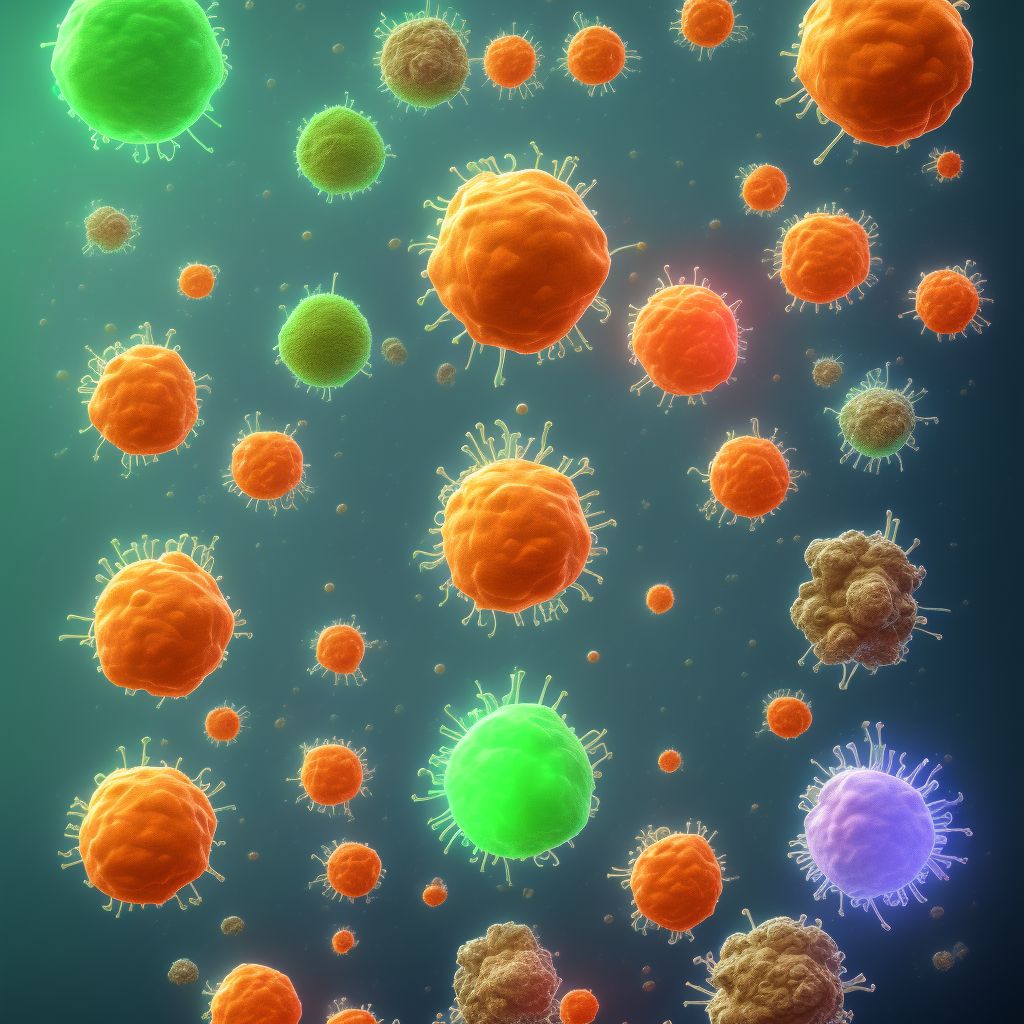 Enteroinvasive Escherichia coli infection digital illustration