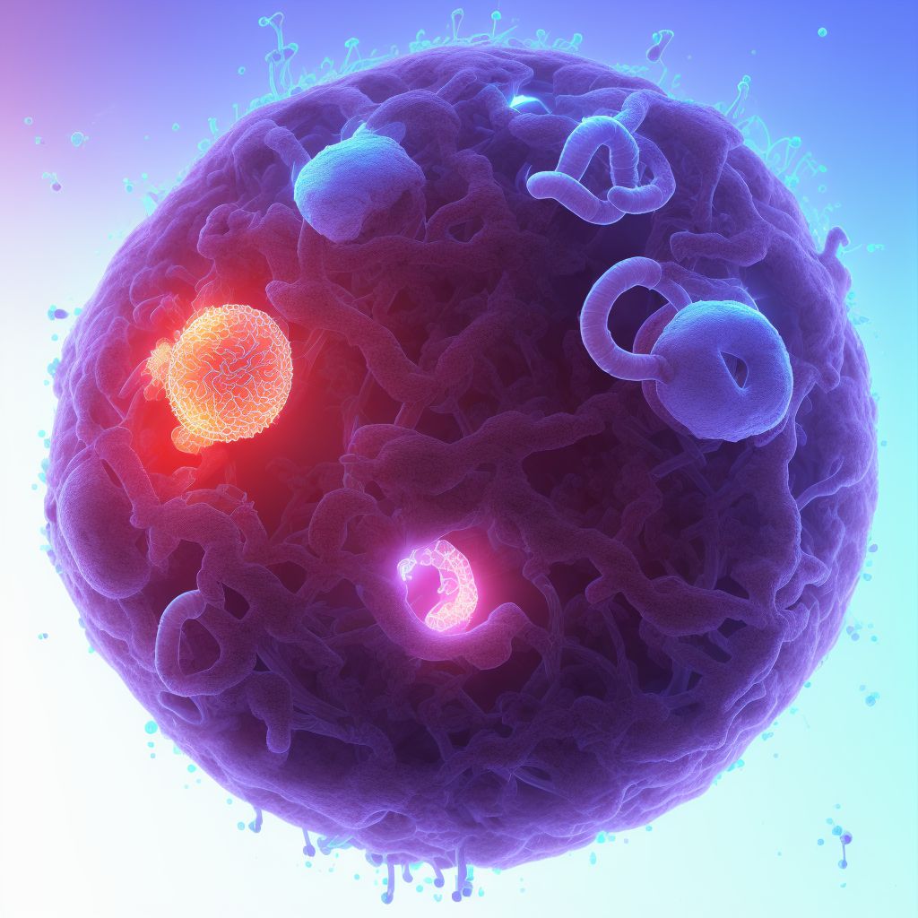 Enterocolitis due to Clostridium difficile digital illustration