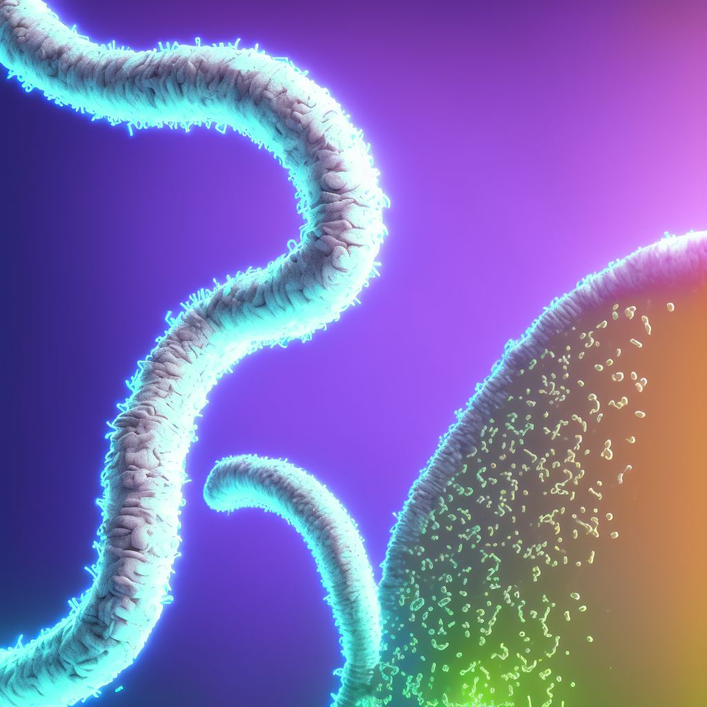 Enterocolitis due to Clostridium difficile, not specified as recurrent digital illustration
