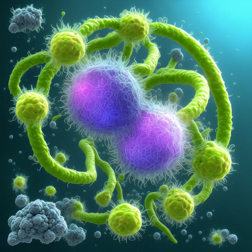 Foodborne Bacillus cereus intoxication digital illustration