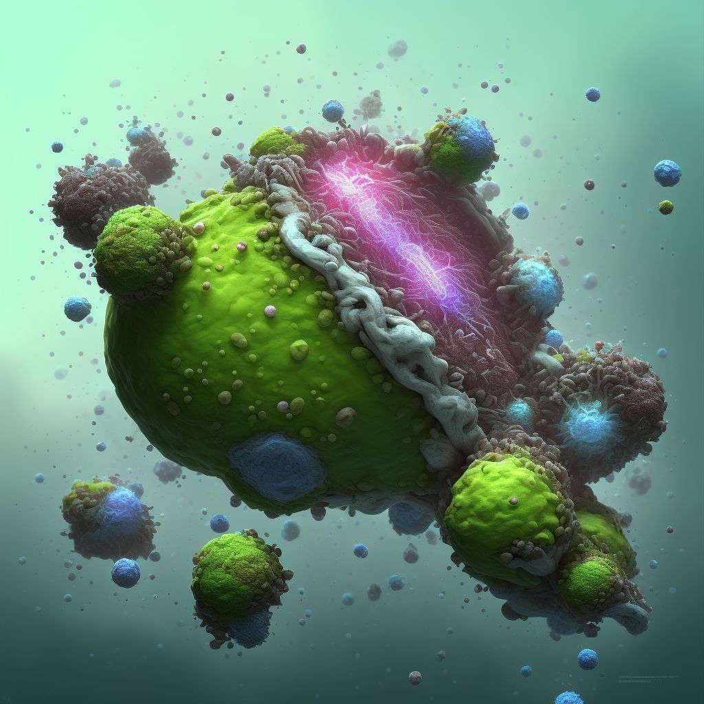 Other specified intestinal infections digital illustration