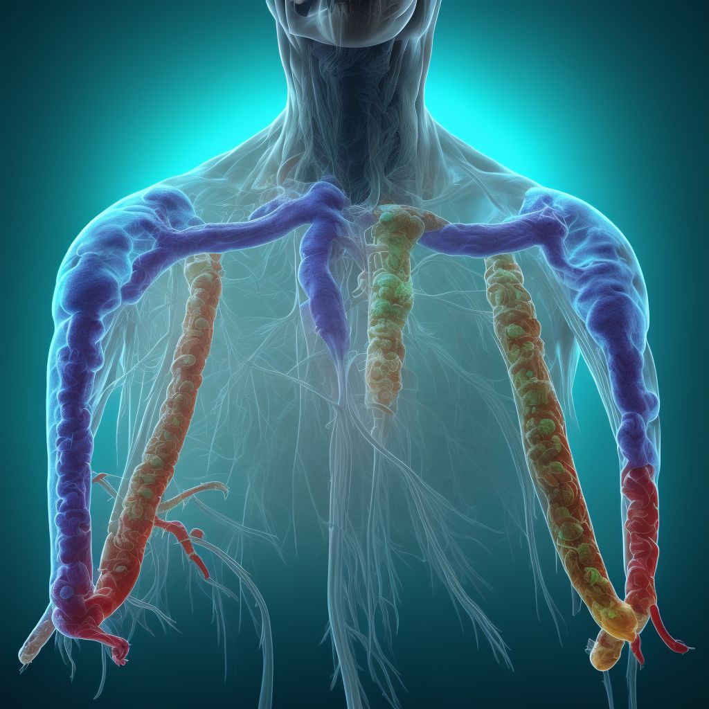 Tuberculosis of nervous system, unspecified digital illustration