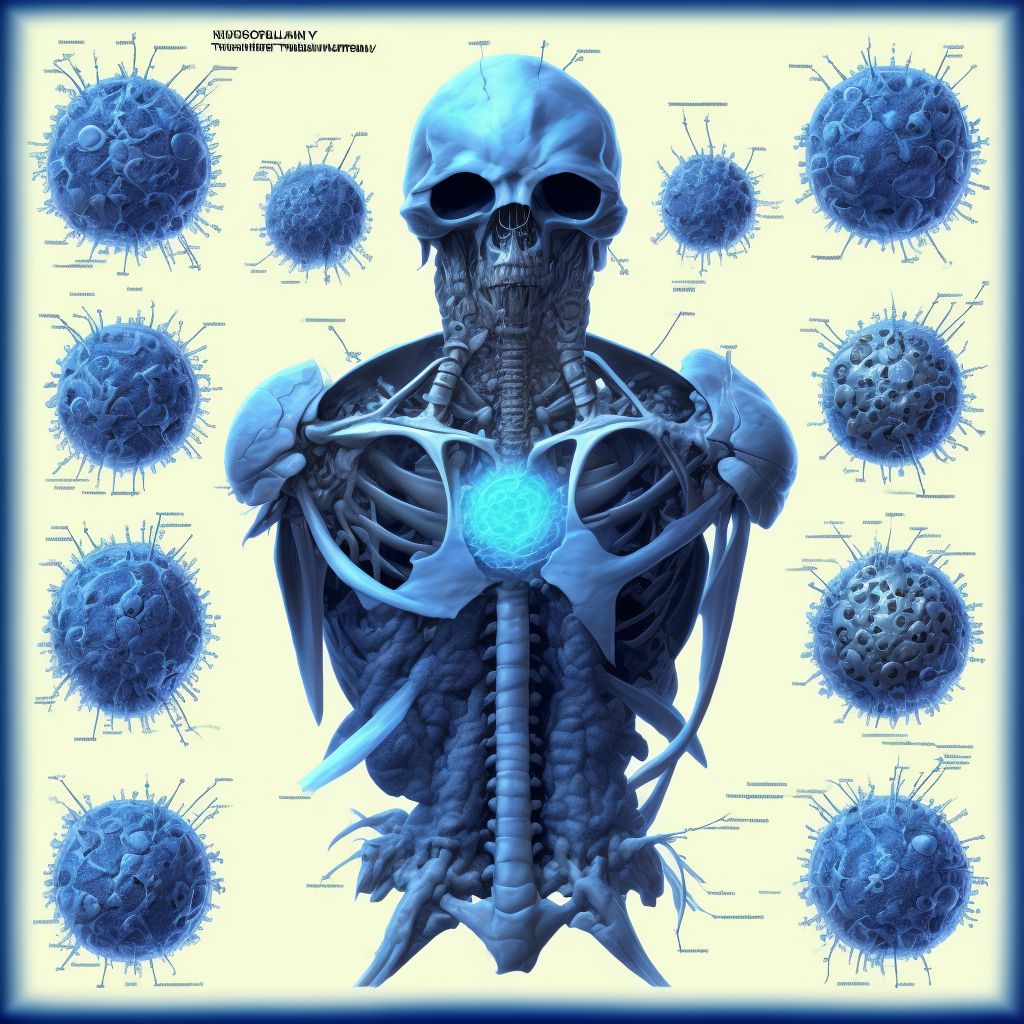 Other musculoskeletal tuberculosis digital illustration