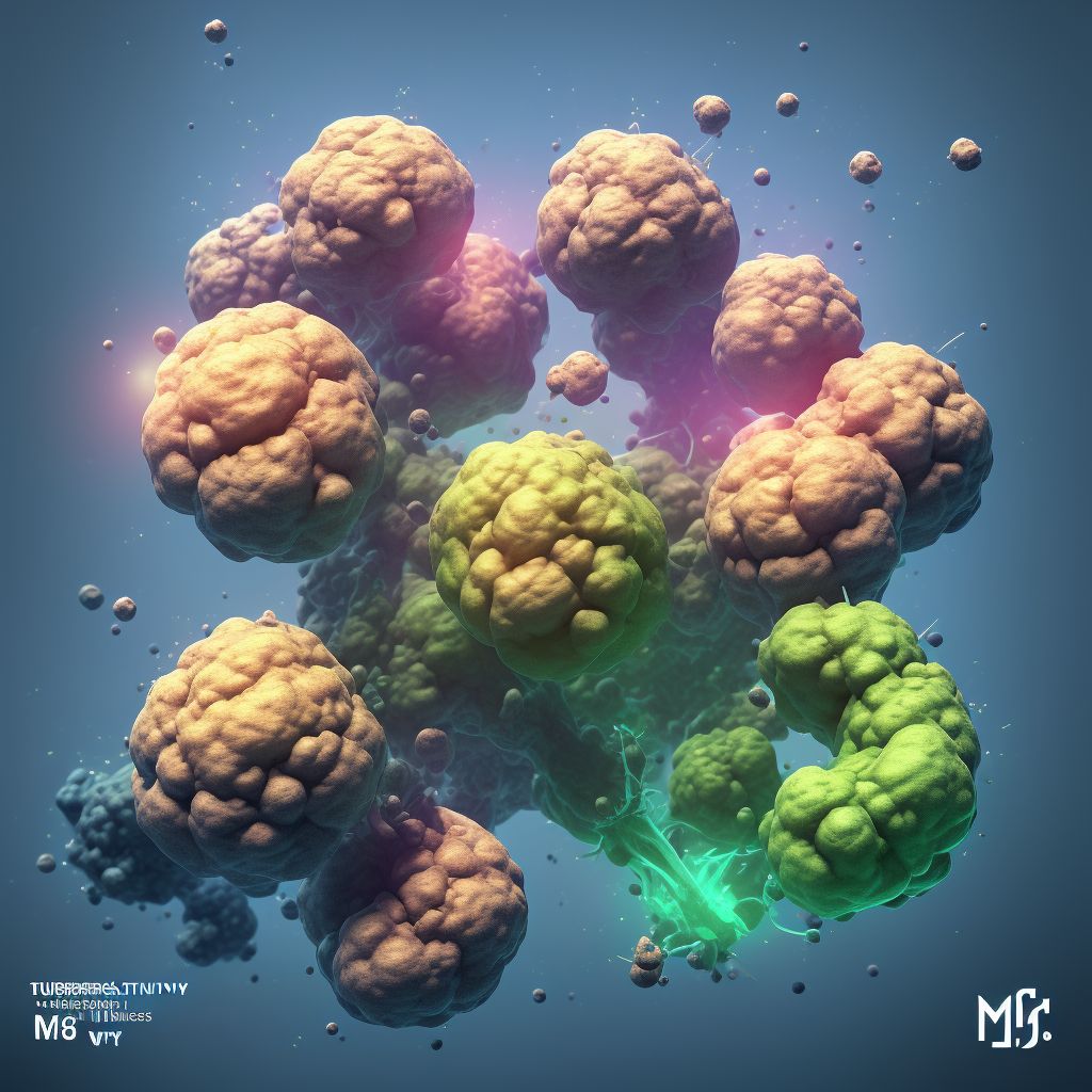 Tuberculous enteritis digital illustration