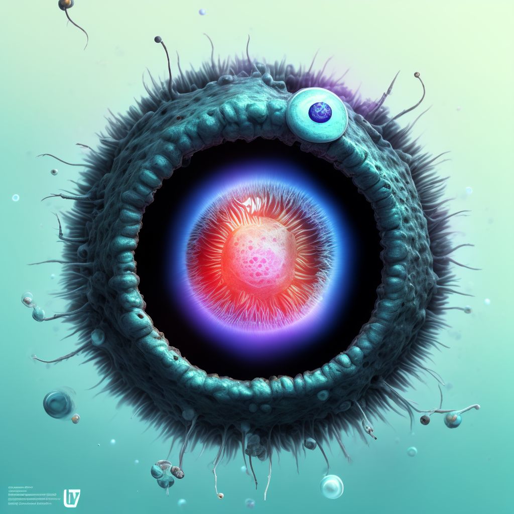 Tuberculosis of eye, unspecified digital illustration